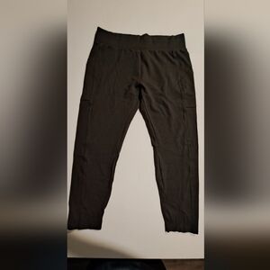 Lou & Grey LOFT Womens Dark Green Joggers NWOT Size Large